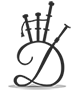 Logo Deiv Bagpiper suonatore di cornamusa scozzese